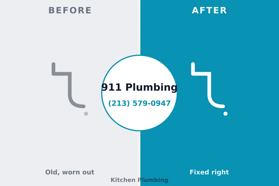 Before and after: plumbing company Newark, IL
